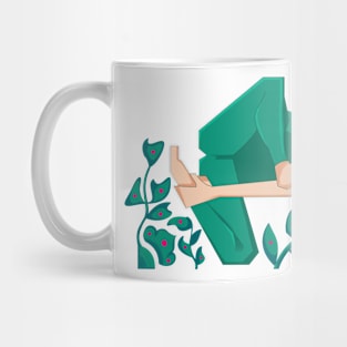 yoga pose Mug